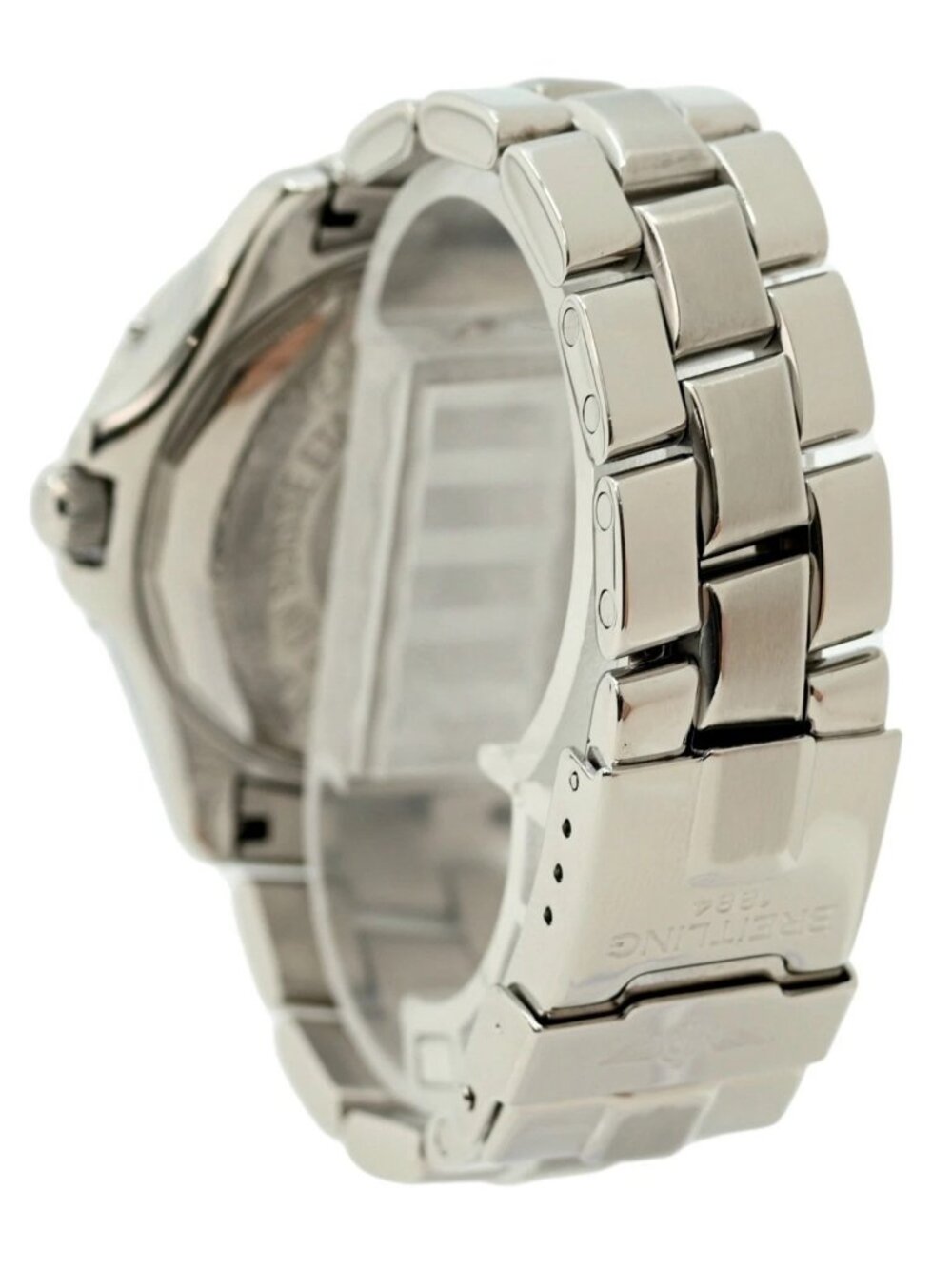 Breitling Men's 38mm Colt 500M White Dial Automatic Swiss SS Watch! Ref: A17350! - Picture 8 of 8